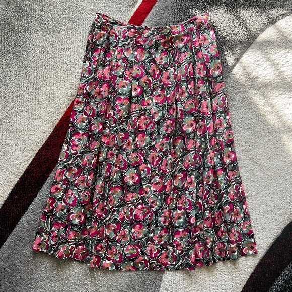 Pendleton Sophisticates Vintage Floral MIDI Skirt - Picture 1 of 5